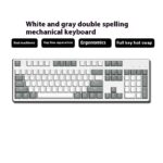 Two-color Keyboard Wired Office Green Black Tea Red Axis Hot Plug Computer - Image 6