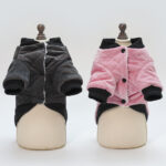 Autumn And Winter Casual Warm Plaid Jacket Small Dog - Image 4
