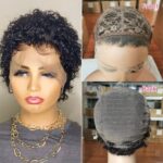 European And American Lace Wig Pixie Head Cover - Image 3