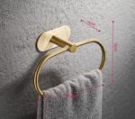 Single Bar Towel Rack Bathroom Hook Bathroom Pendant - Image 5