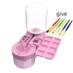 Automatic Water Brush With Brush Press Drainage Cleaner - Image 5