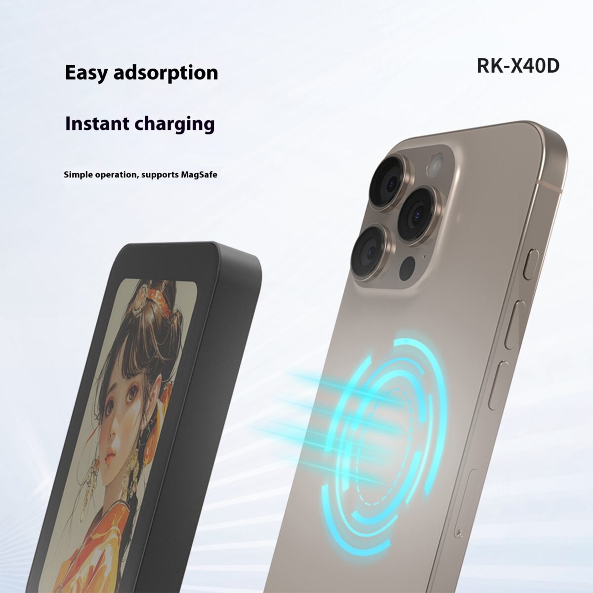 Wireless E-ink Screen Projection Screen Power Bank - Image 3