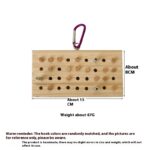 Parrot Toys Training Decompression Hanging Solid Wood Keyboard Toy - Image 6