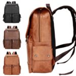 Men's Computer Bag Vintage Canvas Backpack - Image 2