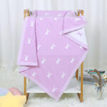 Baby Cartoon Knitted Cotton Cute Windproof Blanket - Image 4