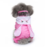 Pet Sound Dog Raincoat Four-legged Reflective Raincoat Pattern Dog Four Seasons Universal - Image 9