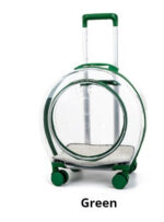 Pet Trolley Bag Portable Dog Out Transparent Trolley Bag Space Capsule - Image 6