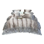 European Style Four-piece Silk Cotton Bedding - Image 2