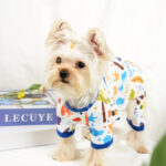 Cartoon Cute Pet Print Jumpsuit - Image 2