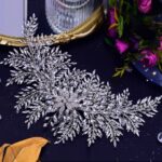 Handmade Rhinestone Hair Accessories Wedding Dress Modeling Bride Headwear - Image 2