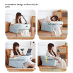 Bed Office Small Table Simple Lazy Bay Window Desk Dormitory Notebook Sofa Study Table Reading Pillow - Image 2