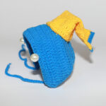 The Girl With Pearls Purely Handmade Original Pet Costume Cat Hat - Image 2