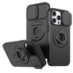 Phone Case Sliding Window Magnetic Ring Rotating Bracket - Image 2
