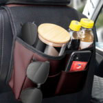 Car Rear Seat Storage Bag Car Leather Multifunctional - Image 2