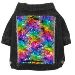 Sequin Denim Large Medium And Small Dog Jacket - Image 6