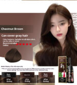 Plant Pure Hair Dye Color Hair Dyeing Cover White Hair Hair Color Cream - Image 4