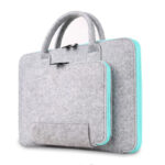 Fashion Felt Laptop Bag Multicolor Handheld - Image 4