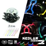 Sci-fi Mask Cyberpunk Future Mask KEDLAR DIODE Glow DIY Edition - Image 2