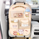 Car Seat Back Storage Bag Rear Seat Anti-kick Cushion Car Inner Anti-anti-dirt Mats - Image 5
