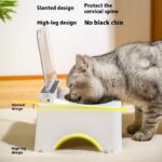 Pet Cat Bowl Feeder Automatic Lid-opening - Image 2