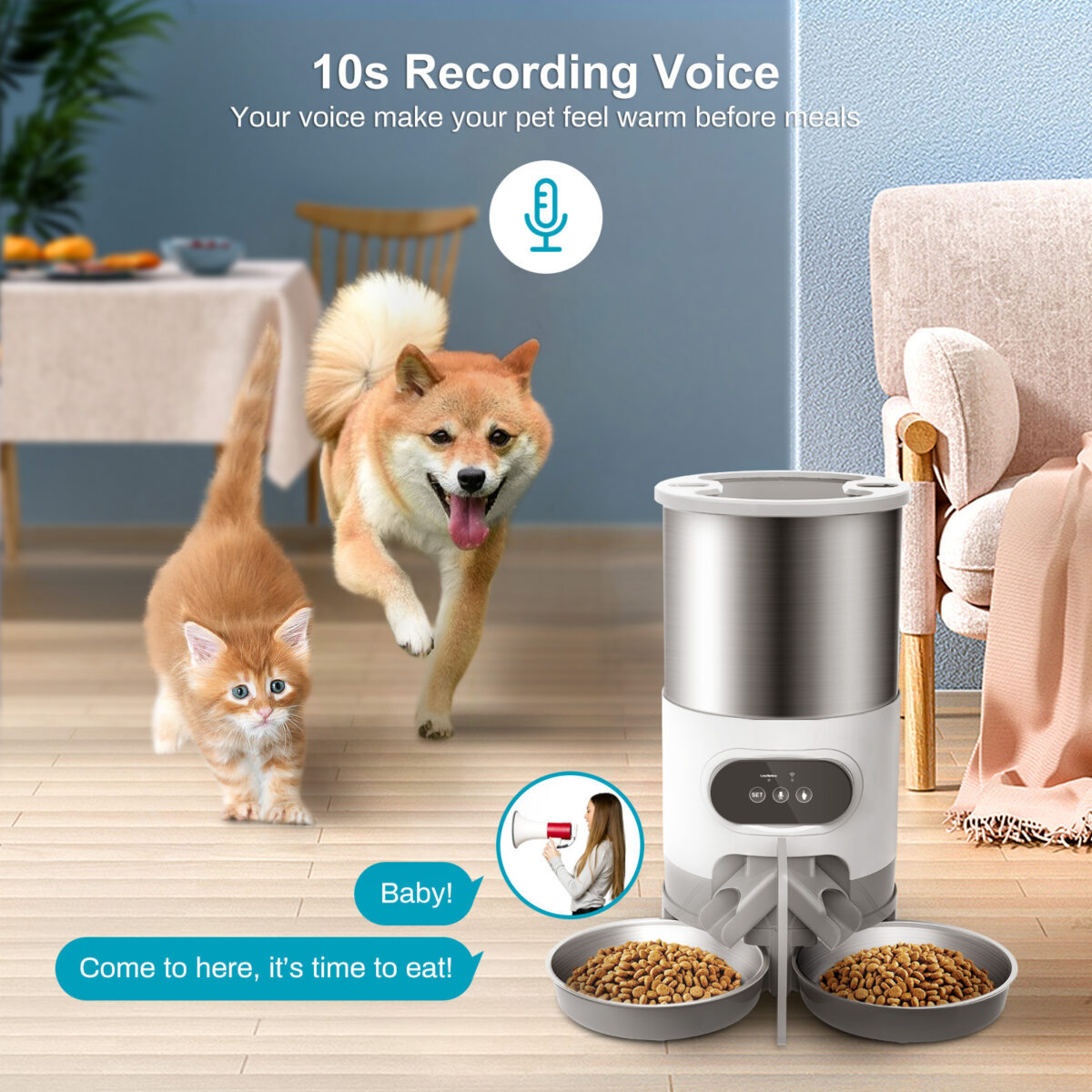 Feeder Dog Timing Recording 45L Double Meal - Image 7