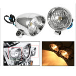 Retro Bullet Type Installation Auxiliary Small Fog Lamp Spotlight - Image 5