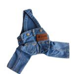All-match Suspender Pants Pet Clothes Dog Denim Pants - Image 5