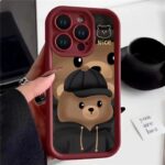 Cool Cute Bear Phone Case Cute Personality - Image 4