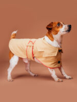 All Cotton Convenient Pet Dog Clothing Overcoat - Image 3