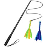 Telescopic Funny Dog Stick Cat Teaser Pet Training Rod - Image 2