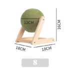 Catnip Balls Catnip Toys For Cats Cat Nip For Cats Safe Healthy Cat Nip Toys Giant Catnip Ball With Holder Cat Toys For Indoor Cats - Image 2