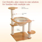 Multi-layer Cat Climbing Cat Nest Integrated Auxiliary Jumping Platform Does Not Occupy Space - Image 2