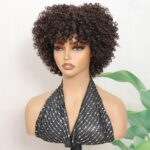 Wig Female Synthetic Wigs Wavy Curly Hair Head Cover - Image 5