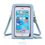 Korean Version Large Capacity Transparent Window Mobile Phone Bag - Image 4