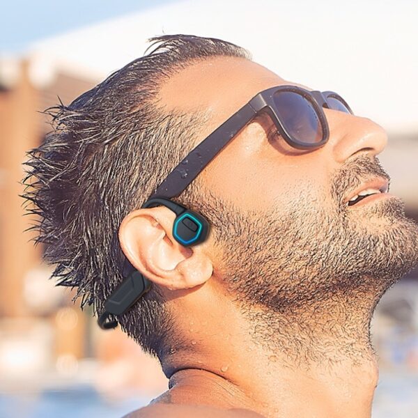 Bluetooth Headset For Bone Conduction Small Induction Night Lamp