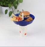 Outdoor Compartment Plate Portable One-piece Meal Tray Bowl - Image 7