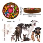 Pet Smell Puzzle Food Hiding Decompression Toy Mat - Image 2