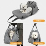 Travel Car Kennel Removable And Washable Pet Car Kennel - Image 5
