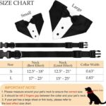 Dog Tuxedo Suit With Bow Tie And Bandana  Adjustable Formal Costumes For Small, Medium, Large Dogs Perfect For Weddings Birthdays - Image 2