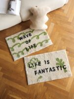 Vacuum Cleaner Machine Washable Door Foyer Foot Carpet Anti-Slip Mat - Image 3