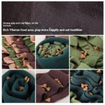 Extra Large Forest Pet Puzzle Food Hiding Anti-choke Energy Consuming Dog Sniffing Pad - Image 4