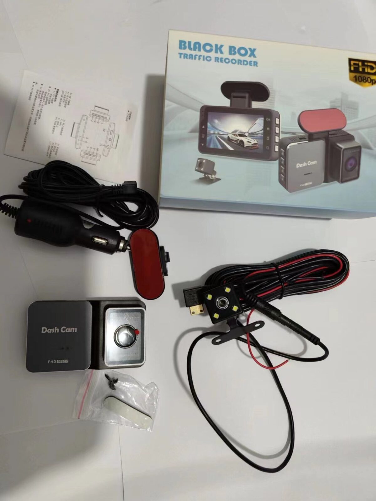 Driving Recorder HD Night Vision 3-inch DVR Dual-lens Video - Image 6