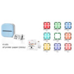 Portable Mini Thermal Label Printer Home Photo Printer Student Wrong Question Printer Bluetooth-compatible Mini Label Printer Price Tag - Image 2