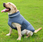 Pet Coat Cold-Proof Warm Rain-Proof Clothe Big Dog Clothing Corgi Clothes Dog Trench - Image 4