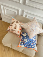 Creative Printed Silk Feeling Puppy Pillow Sofa Cushion - Image 3
