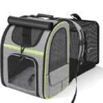 Cat Bag Portable Cat Backpack Extendable Pet Diaper Bag - Image 6