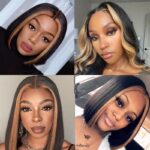 Women's Fashion Personalized Lace Straight Wig - Image 2