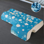 Anti-pressure Hemp Arm Memory Foam Cervical Vertebra Couple Pillow - Image 8