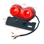 Motorcycle Modified LED Tail Light, Brake Light, Turn Signal, Rear Tail Light, Double Head - Image 5