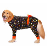 Anti-fur Pajamas Bow Decoration Big Dog Four-legged Pet Clothing - Image 4